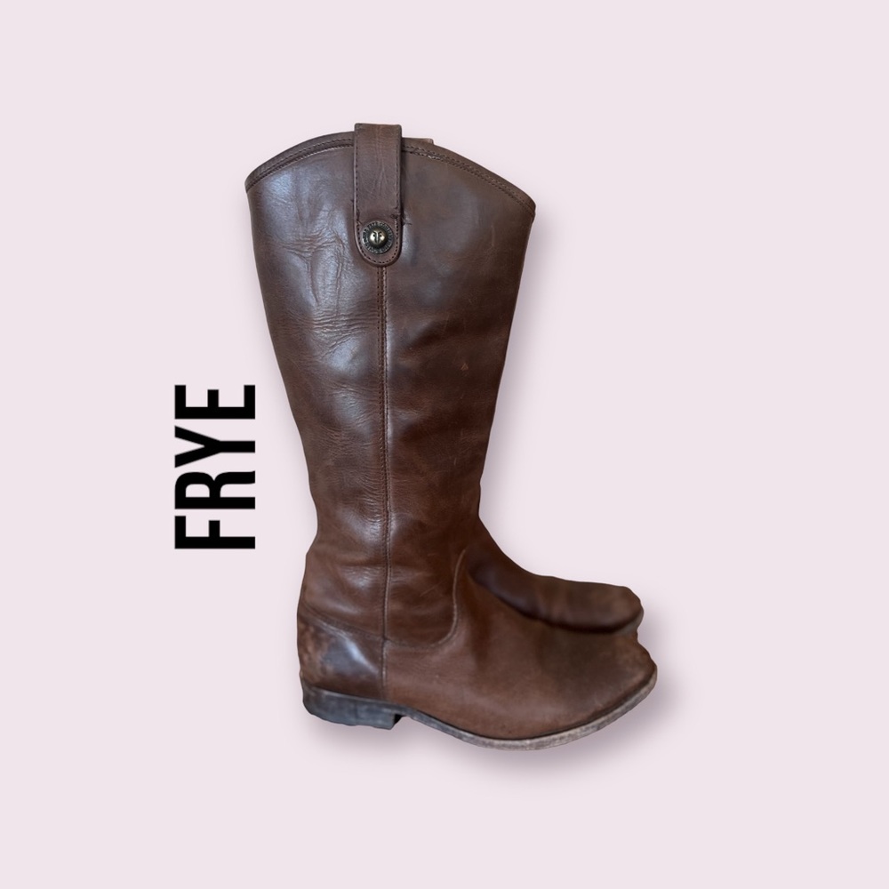 Frye Melissa button boots 9.5